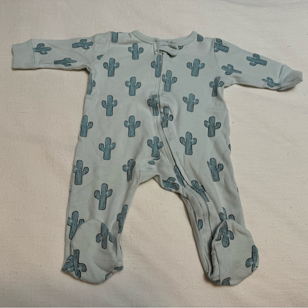 Yoga Sprouts | Cactus Footie Pajama | 3-6 months